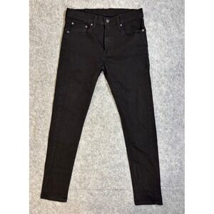 Levi's Womens 511‎ Slim Fit Jeans Black Denim W33 L32